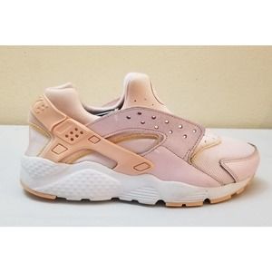 Nike Huarache Run SE GS Pink Youth Size 7 Y Women 8.5 Running Shoes 904538-600